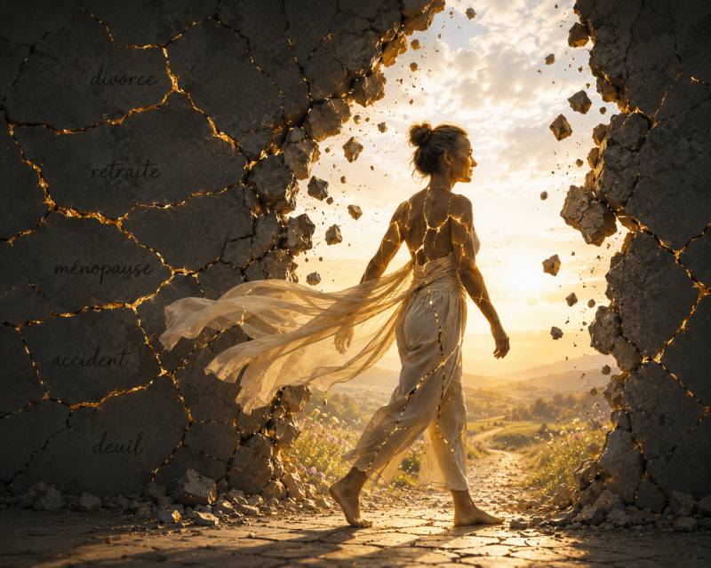 Femme passages transitions de vie
